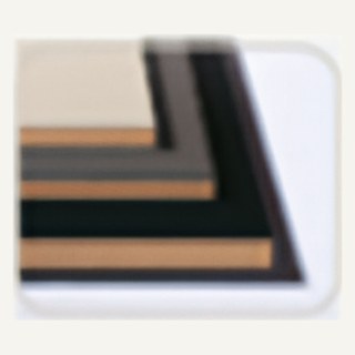 Lackierte MDF
